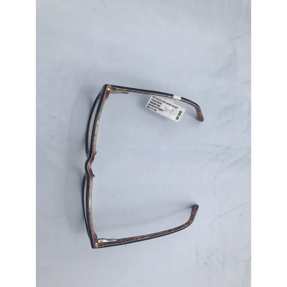 Hard Candy Eyewear HC32 Brown Full Rim Eyeglasses Frame 52/17/140